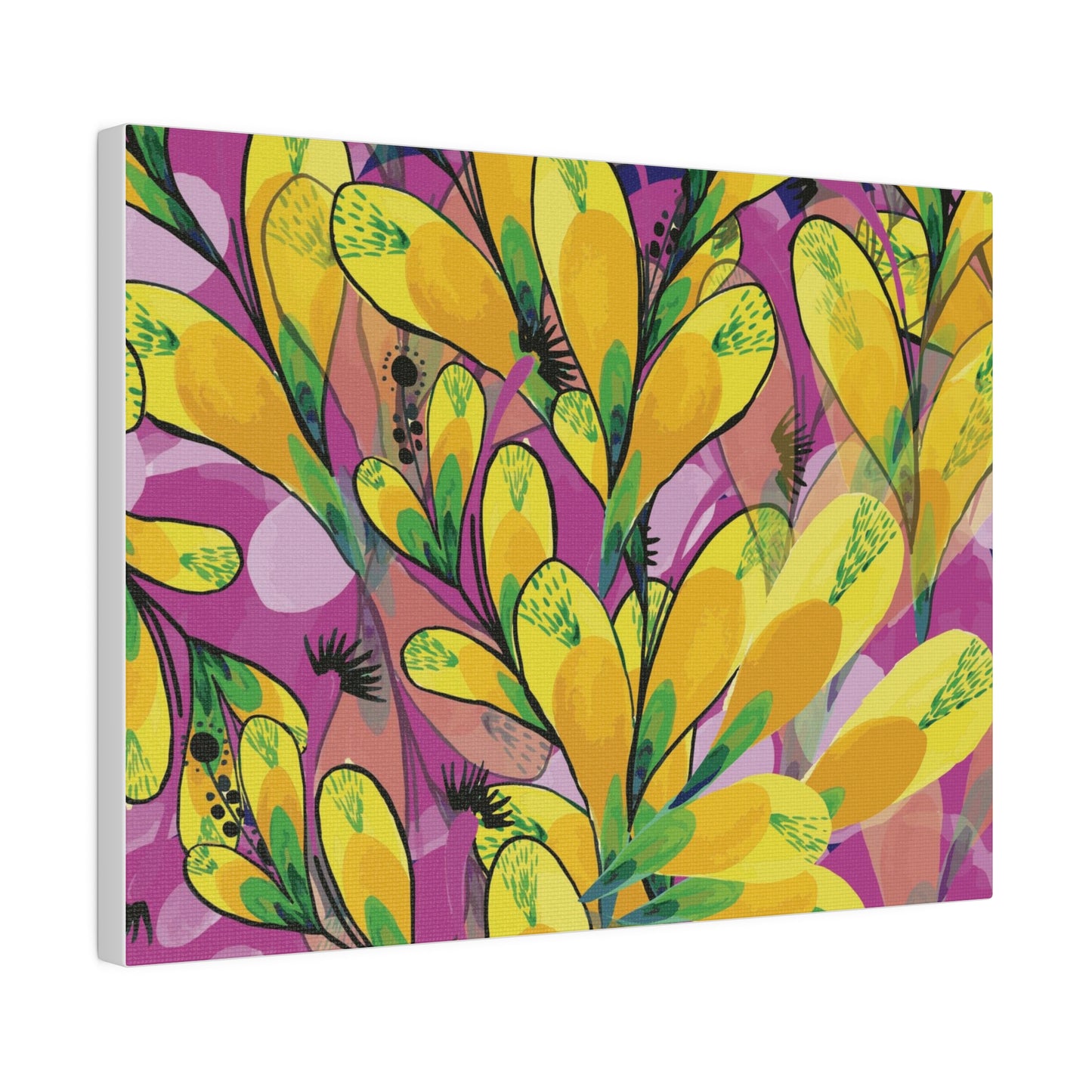 Bloomed Print on Canvas