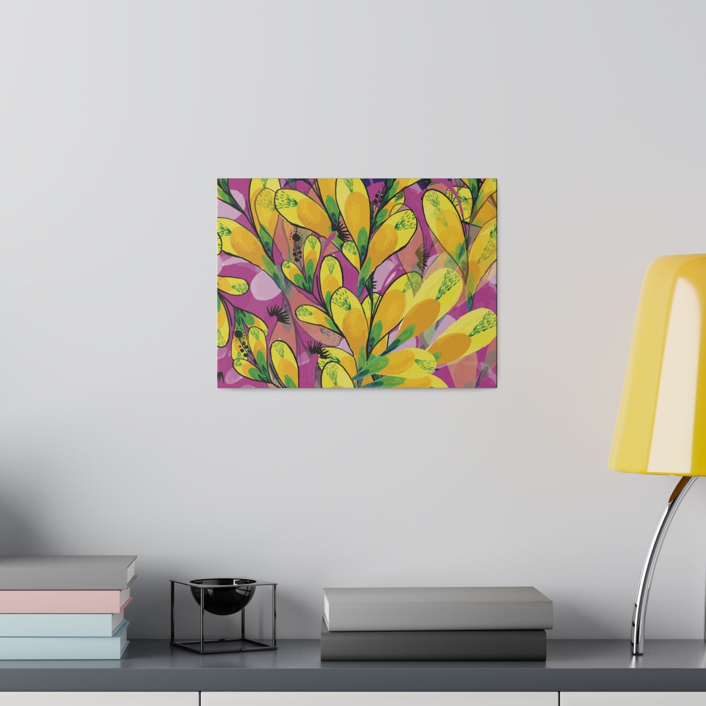 Bloomed Print on Canvas