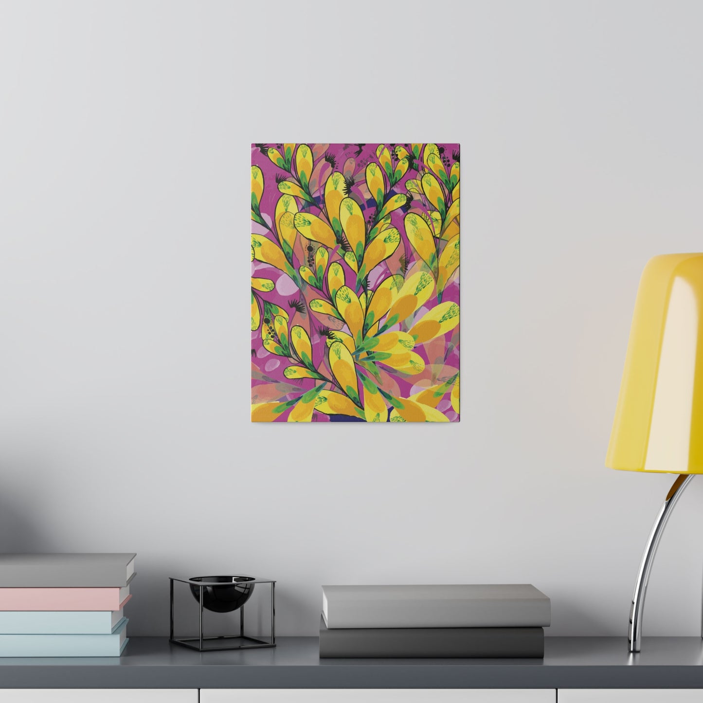 Bloomed Print on Canvas