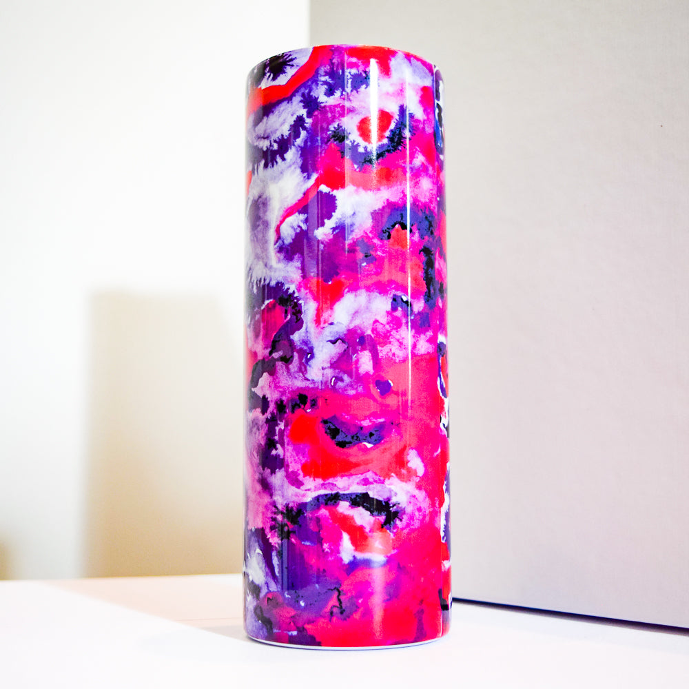 Fuchsia Flame Tumbler