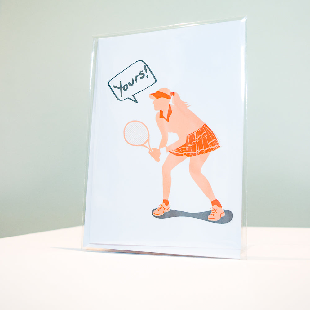 "Yours" Greeting Card